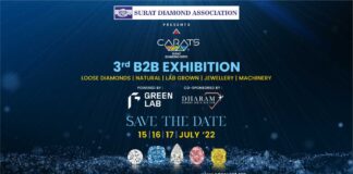 Grand planning of B2B Carats - Surat Diamond Expo - 2022