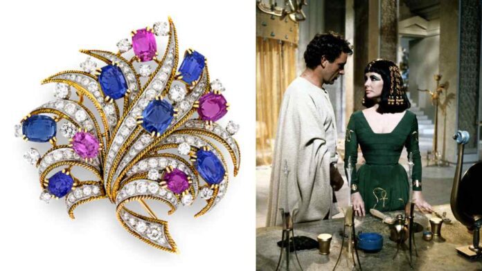 Elizabeth Taylor's Bulgari Brooch Is For Sale Elizabeth Taylor's Bulgari Brooch Is For Sale