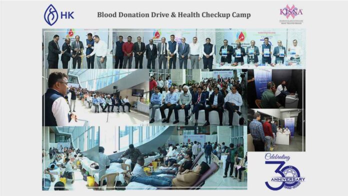 Hari Krishna Exports Celebrates 30th Anniversary with a Blood Donation and Platelets Donation Awareness Drive
