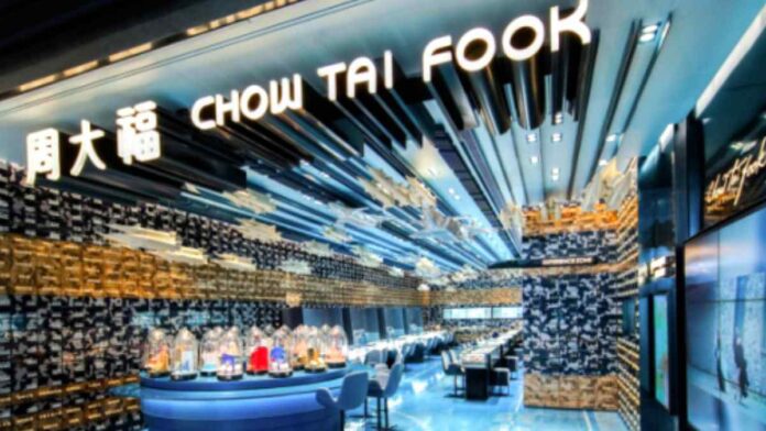 Q1 Chow Tai Fook's sales tumble during the Covid-19 wave