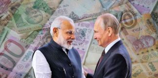 The RBI has set up a system to settle and facilitate trade in rupee with Russia