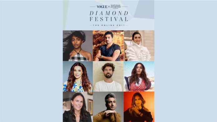 Natural Diamond Council and Vogue India join hands for the second Virtual Diamond Festival Natural Diamond Council and Vogue India join hands for the second Virtual Diamond Festival
