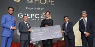 Proceeds from GJEPC's 'Jewelers for Hope' charity dinner go to Deepika Padukone's foundation “Live Love Laugh”