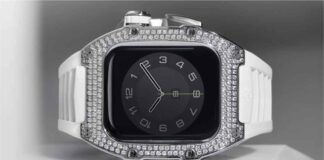 The most expensive diamond-encrusted Apple Watch case – just $15,000-1