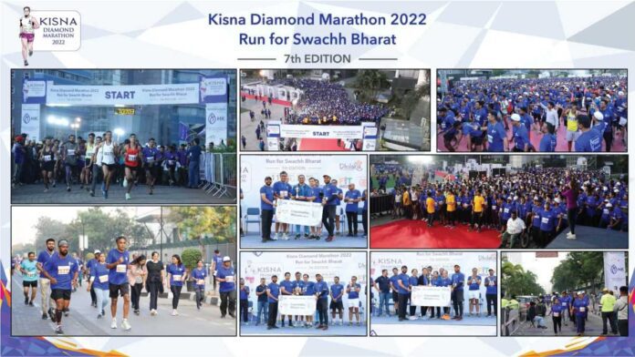 5000+ runners participated in the 7th edition of Hari Krishna Exports’ Kisna Diamond Marathon-1