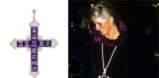 Attallah cross pendant worn by Princess Diana likely to fetch $145,000 at Sotheby's auction