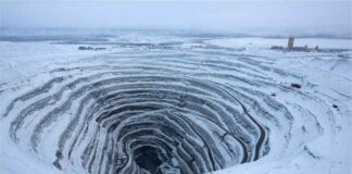 New discoveries in Yakutia estimate up to 1.1 billion carats of diamonds from reserves-Alrosa