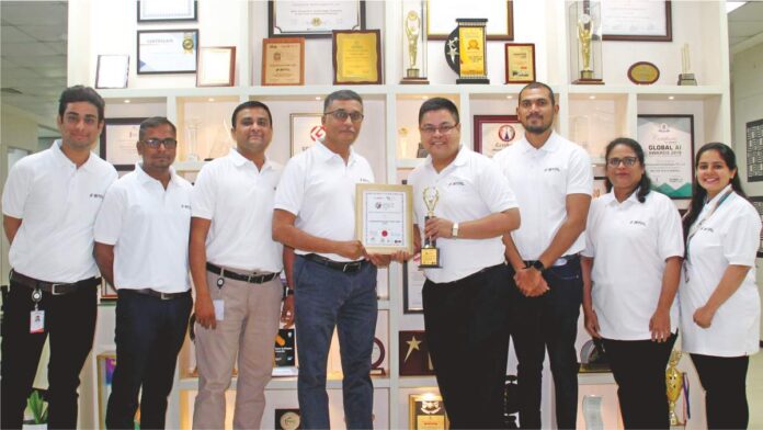 Surat based STPL honored with highly prestigious Global HR Excellence Award-1