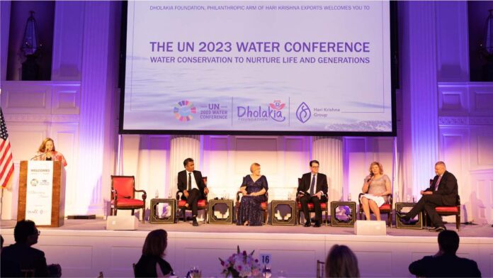 Surats Hari Krishna Exports honoured at UN Water Conference held in New York