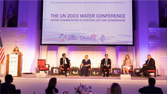 Surats Hari Krishna Exports honoured at UN Water Conference held in New York