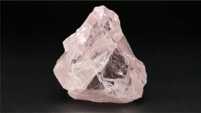 108-carat pink diamond was found in Lesotho mine