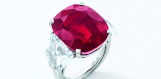 26-carat pink ruby did not fetch the expected price at Christie's auction