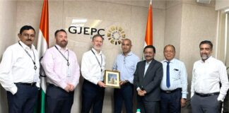 GJEPC met with ICBC Standard Bank, presented the difficulties and challenges facing small exporters in supplying gold