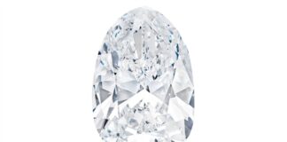 The massive 127-carat diamond is expected to sell for $15 million at Christie’s auction in New York-1