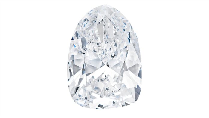 The massive 127-carat diamond is expected to sell for $15 million at Christie’s auction in New York-1