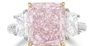 Bonhams New York Sale Shines with 6 carat Pink Diamond