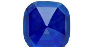 Royal 7.58 carat sapphire sold for $1 million