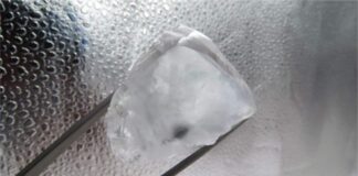 181-carat rough diamond recovered from Lucapa Diamonds Lulo mine