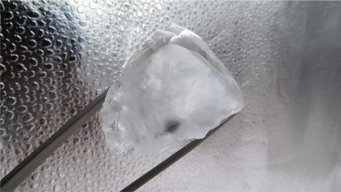 181-carat rough diamond recovered from Lucapa Diamonds Lulo mine