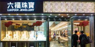 Hong Kong jewellery company Luk Fook's sales rise 62 percent, but diamonds soften