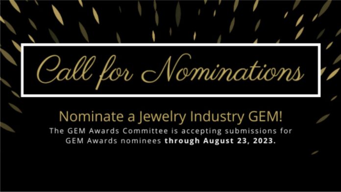 Nominations are open for the 2024 Jewellers of America Awards