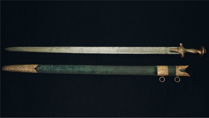 Tipu Sultan's sword sells for $18 million at auction house Bonhams setting a new world record-1