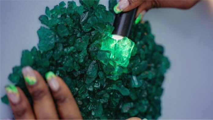 Grizzly holds the record for the highest number of emeralds sold