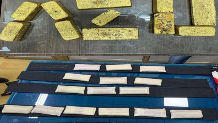 DRI seized 70 kg of gold