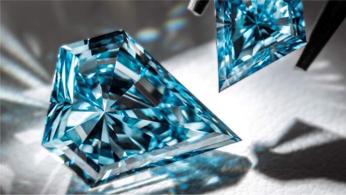 Paris based jeweller Fred launched Blue Lab Grown Diamonds
