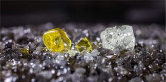 Amid slowdown in the market, sales of rough diamonds from the Ekati mine saw surge