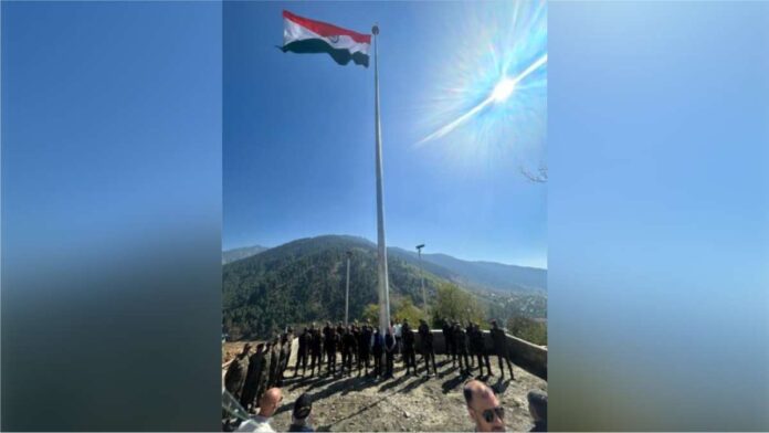 GJEPC and BDB sponsored the National Flag Hoisting Program of the Indian Army in Kashmir