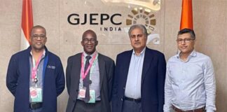 GJEPC discussed with Okavango Diamond Company representatives to address challenges in the diamond industry