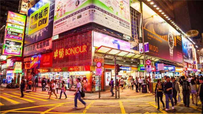 Hong Kong's luxury sales increased due to increased tourism
