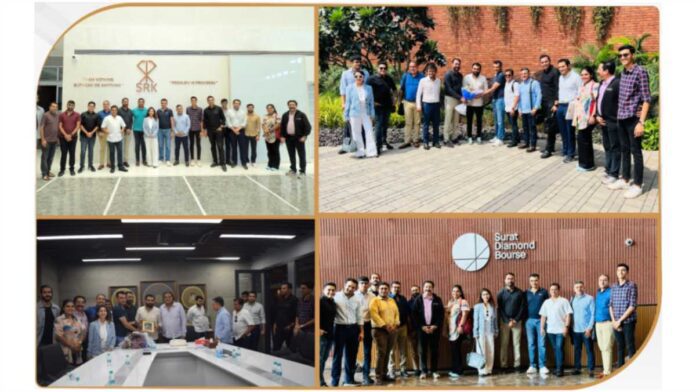 IIJS Premier's 40 Under 40 Club visits Surat Diamond Bourse IIJS Premier's 40 Under 40 Club visits Surat Diamond Bourse