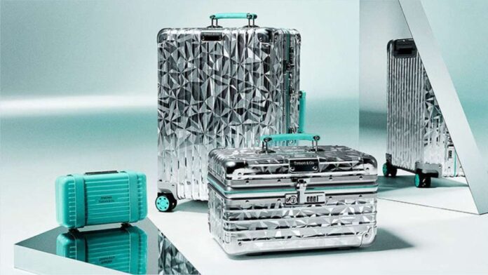 Tiffany launched a luggage collection in collaboration with Rimowa Tiffany launched a luggage collection in collaboration with Rimowa