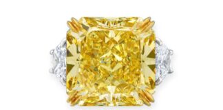 Yellow diamond ring tops seller at Shanghai luxury sale, 25.13 carat fetches $2.8 million