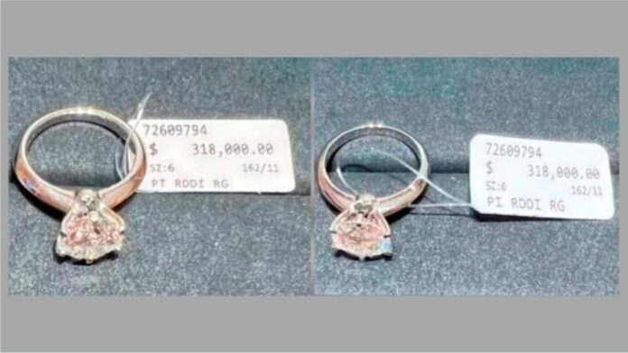 Chinese man changed the original tiffany diamond ring of $ 237,000 Chinese man changed the original tiffany diamond ring of $ 237,000