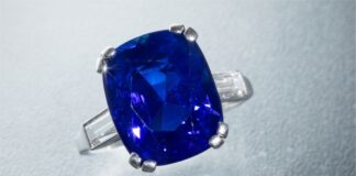 Sapphire ring can sell for $500,000 at Hindman's auction