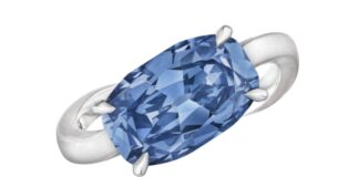 Blue diamond ring sold for $5.5 million at Christies New York sale-1