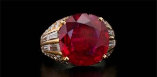 Bulgari ruby and diamond ring fetches high prices at Christies auction in London-1