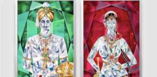 C Krishna Chetty acquires Reena Ahluwalias Bejewelled Paintings of the Mysore Royalty