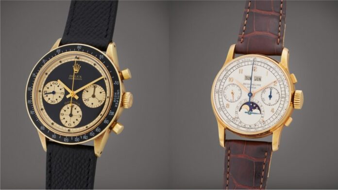 Sothebys raised $14-5 million from a watch auction in New York