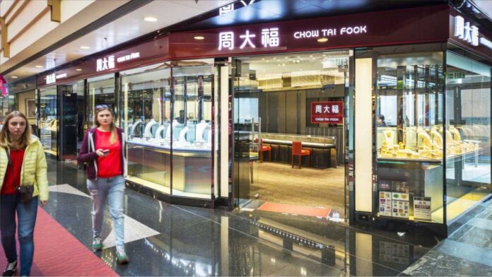 Chow Tai Fook sales increased on the back of recovery in tourism