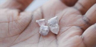 De Beers announced a drop in rough prices