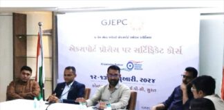 GJEPCs Export Process Course in Surat received an unprecedented response