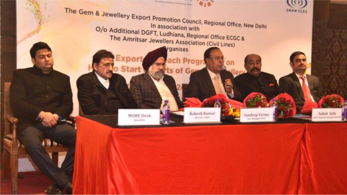 Organized Export Outreach Program in Amritsar by GJEPC Delhi Office