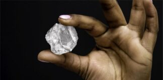 Firestone unearths the largest 215-carat diamond ever discovered at the Liqhobong mine