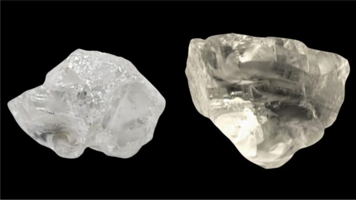 Lucapa found 2 rough diamonds of over 100 carats from Lulo Mines