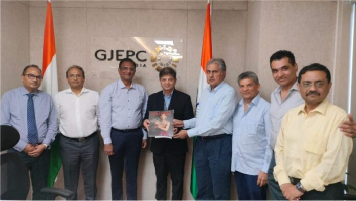 Newly appointed Country Head of IndusInd Bank Niraj Shah visited GJEPC in Mumbai
