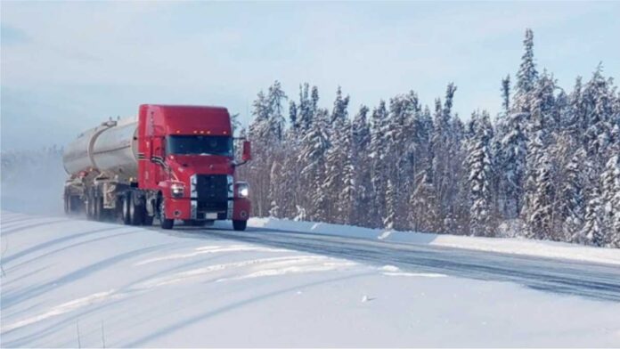 Mild winter in Canada delayed opening of Winter Road